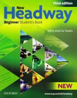 New Headway Beginner (SB/WB)